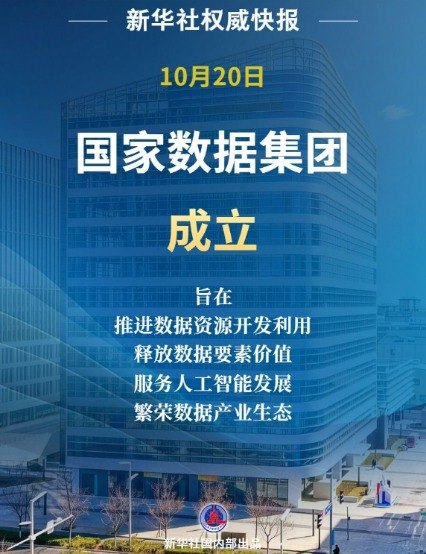国家数据集团在河北雄安新区成立